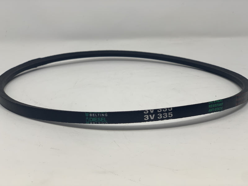 3V335 V-Belt 3/8" x 33.5" Outside Circumference Narrow Wedge Diesel Belting