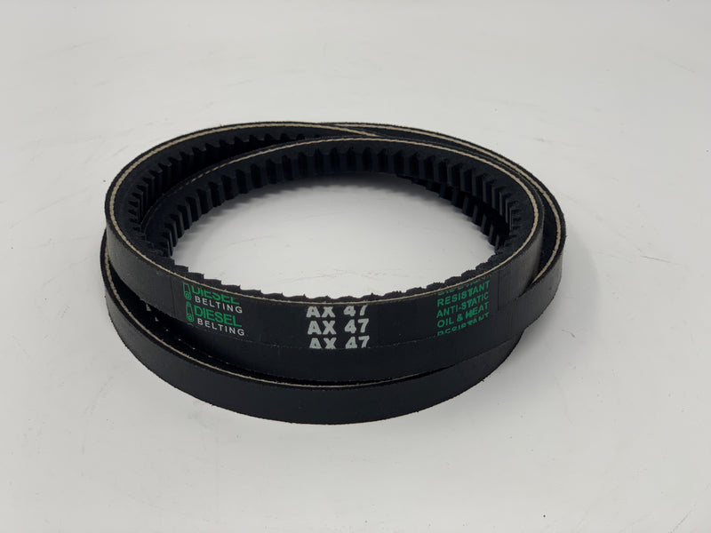 AX47 Classic Cogged V-Belt 1/2 x 49in Outside Circumference