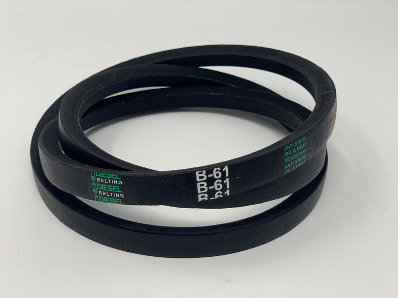 B61 Classic Wrapped V-Belt 21/32 x 64in Outside Circumference